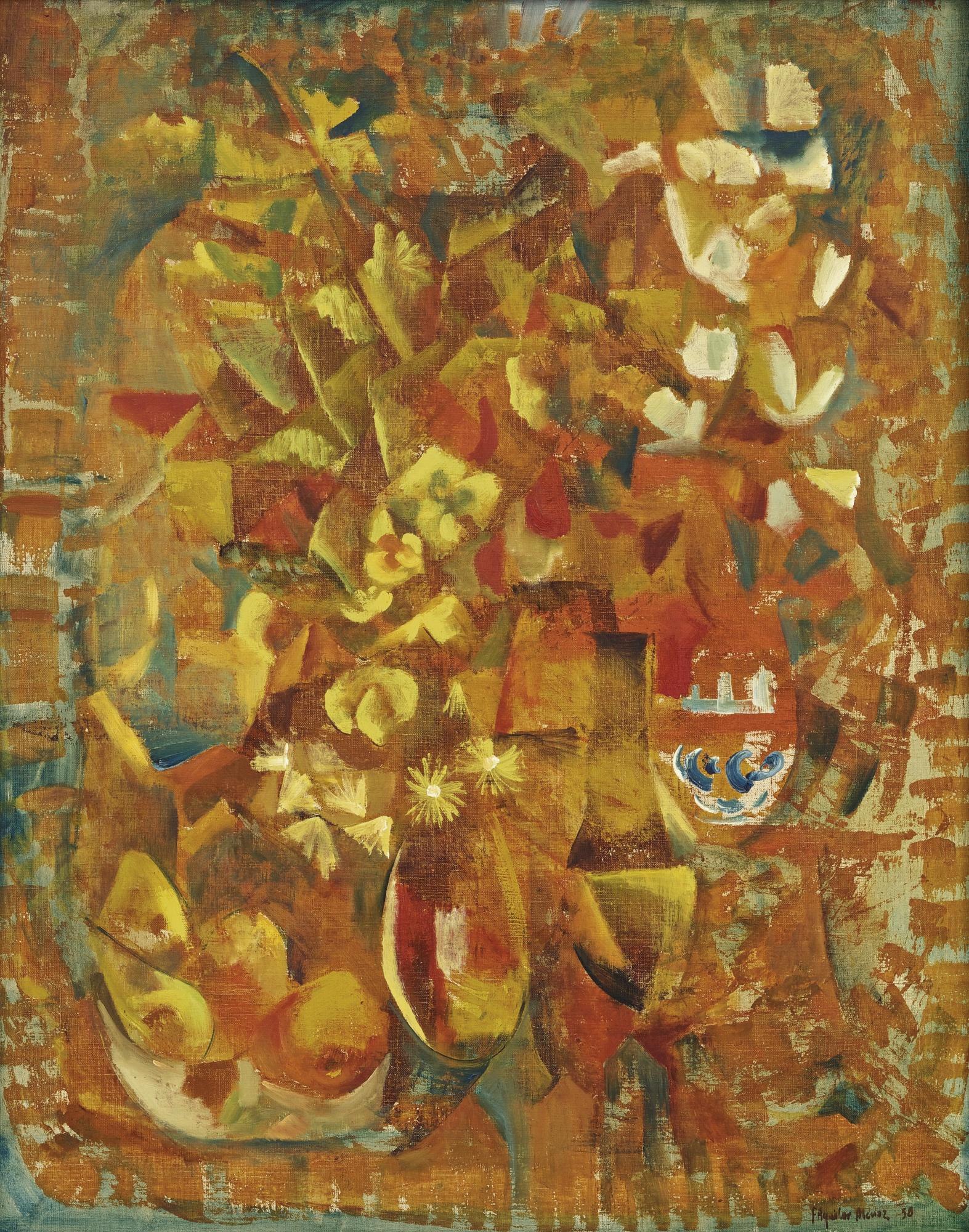 Federico Aguilar Alcuaz - Abstract (Orange Yellow)