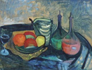 Federico Aguilar Alcuaz - Still Life Fruits