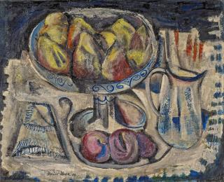 Federico Aguilar Alcuaz - Stillleben mit Birnen