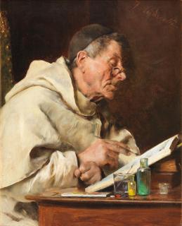 Federico Andreotti - A close study; A good vintage each 26 x 21cm (10 1/4 x 8 1/4in).