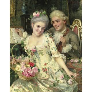 Federico Andreotti - A New Basket Of Flowers