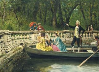 Federico Andreotti - The boating party