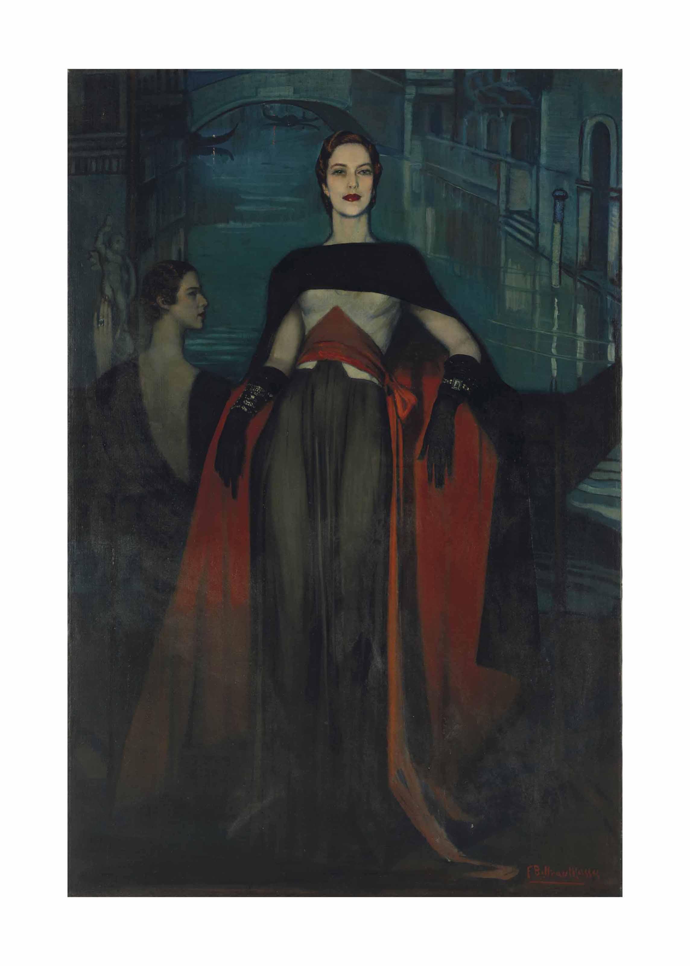 Federico Armando Beltrán Massés - Portrait de Madeleine Bonnardel (1899-1952), comtesse de Montgomery
