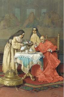 Federico Ballesio - The Cardinal\'S Tea-Time