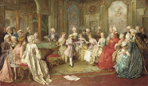 Federico Ballesio - The child Mozart in concert