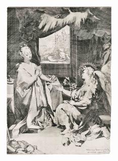 Federico Barocci - The Annunciation (Bartsch 1)