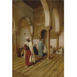 Federico Bartolini - Italian At Prayer In The Mosque, Tunisia