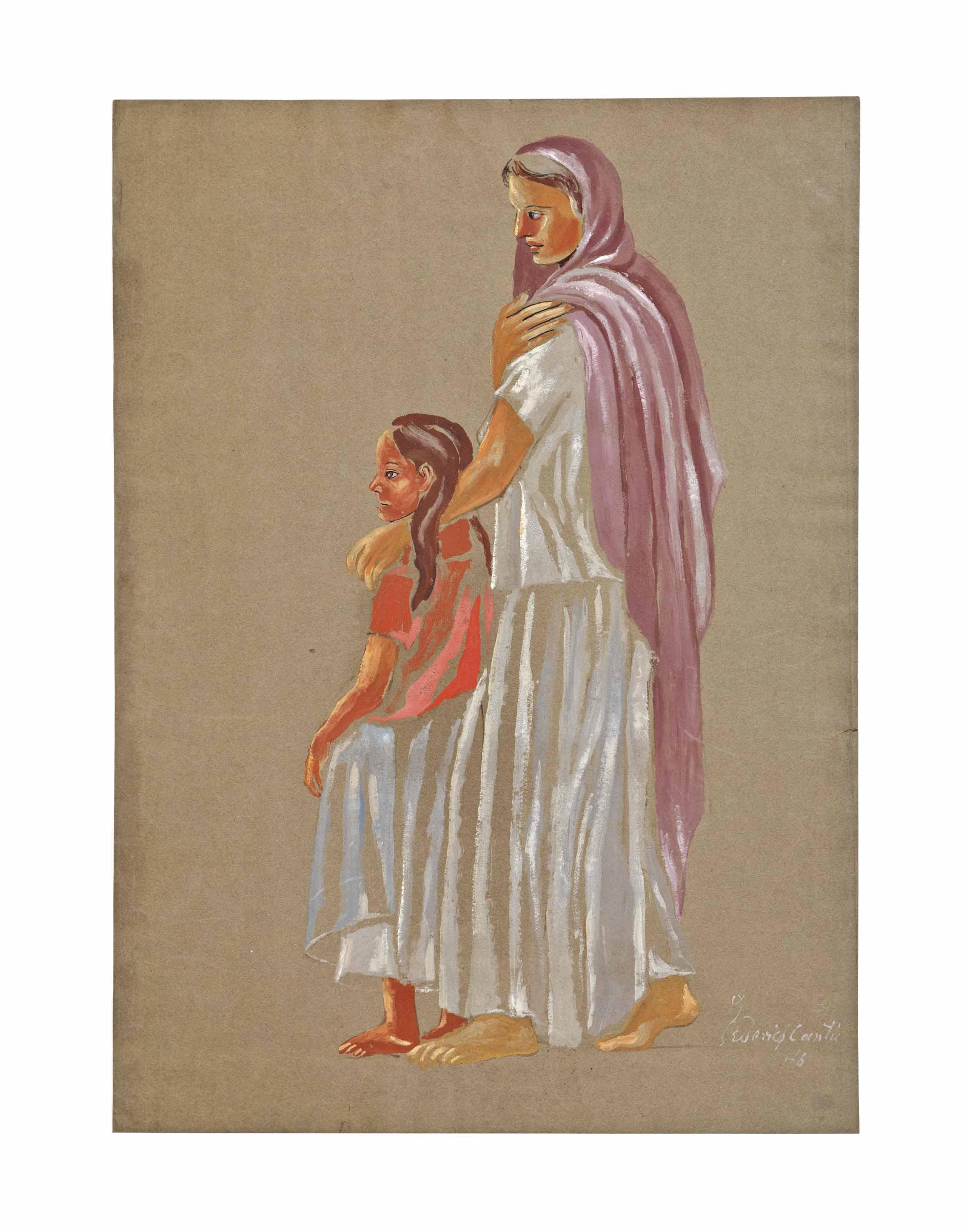 Federico Cantú - Mother and Daughter