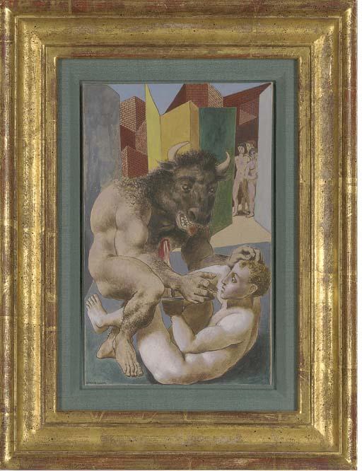 Federico Castellon - Perseus And The Minotaur