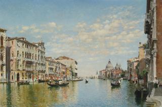 Federico Del Campo - Peruvian gondoliers On The Grand Canal, Venice
