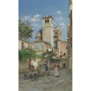 Federico del Campo - Peruvian Meeting At The Well, Venice