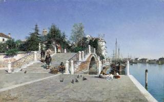 Federico Del Campo - Ponte della Calcina, Venice