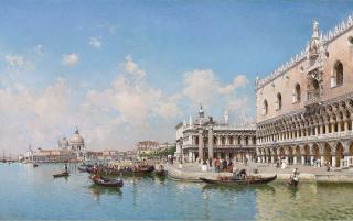 Federico Del Campo - The Doge\'s Palace and Santa Maria della Salute