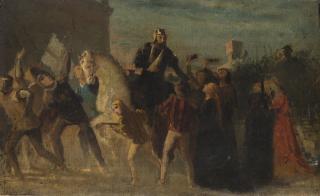 Federico Faruffini - Episodio della presa di Pavia