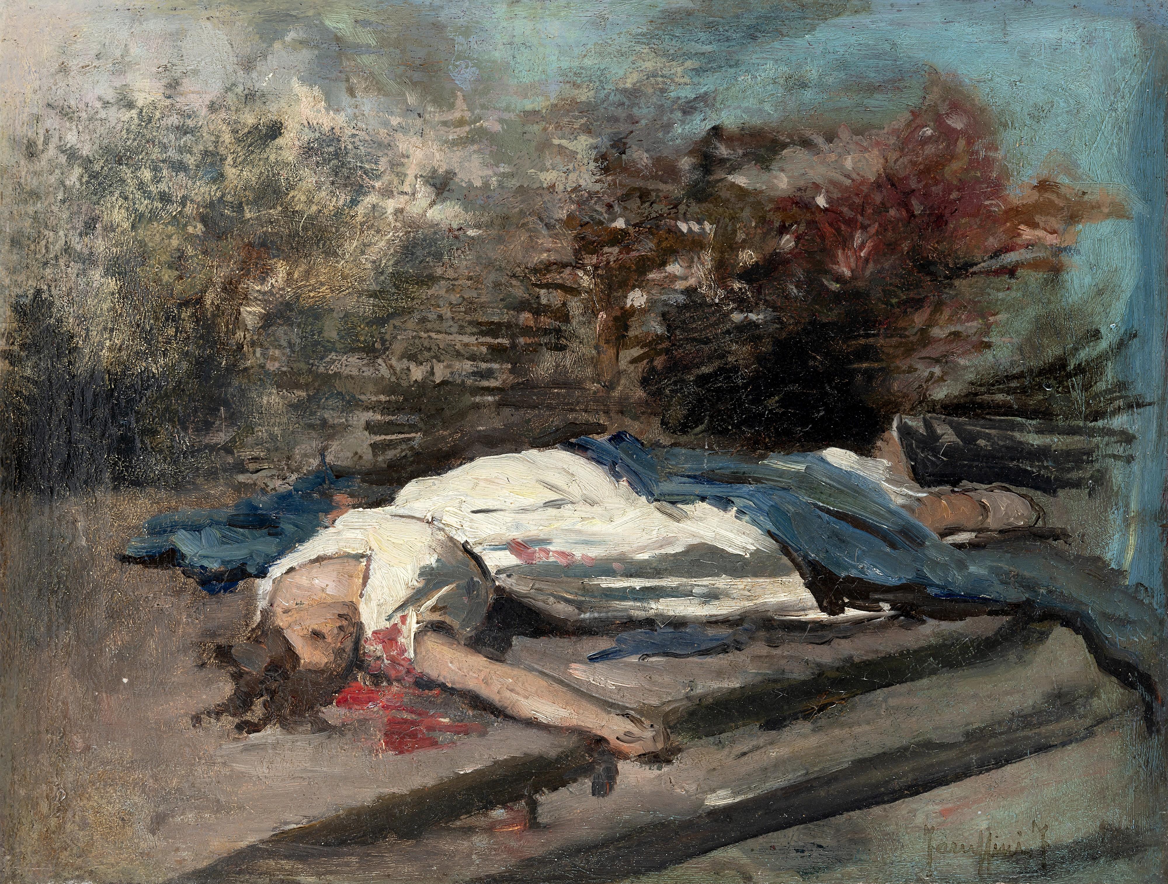 Federico Faruffini - Studio per la strage degli Innocenti