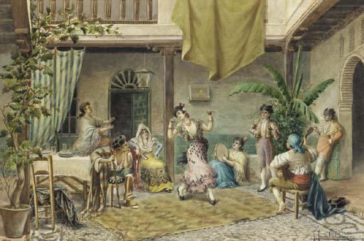 Federico Fernandez Y Gimenez - The Spanish Dancer; And The Toast