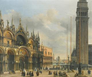Federico Moja - Italian saint Mark\'S Square, Venice