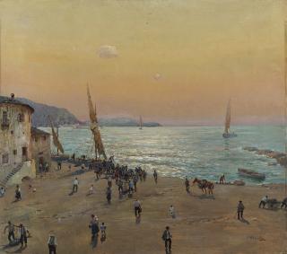 Federico Morello - Alba sul porto