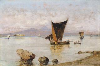 Federico Paul Nerly - Fishing on the Bay of Naples