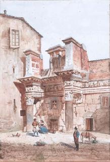 Federico Schianchi - Roma, Le Colonnacce Al Foro di Nerva