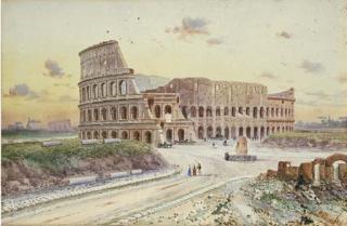 Federico Schianchi - Veduta del Colosseo