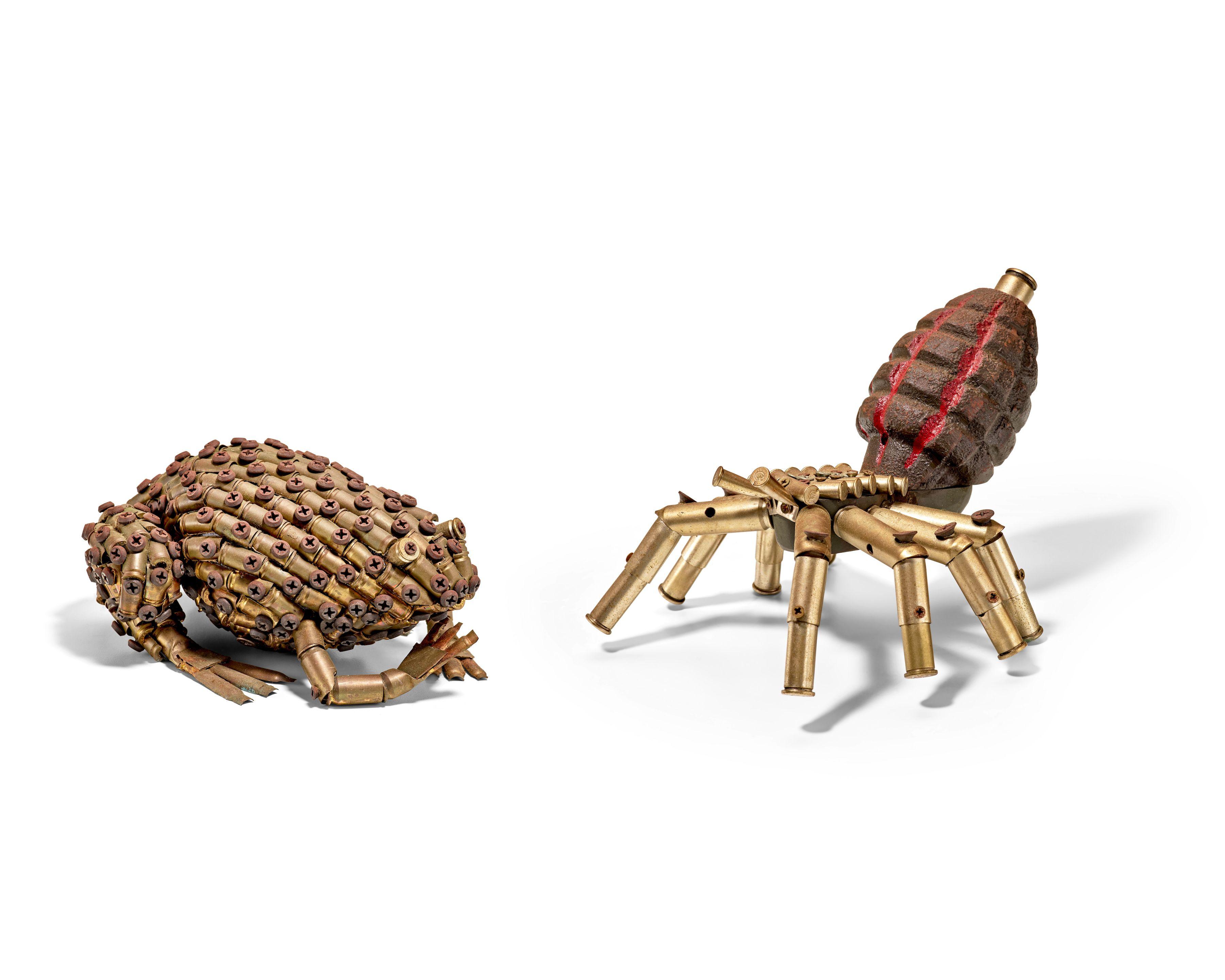 Federico Uribe - Spider & Frog (two works)