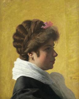 Federico Zandomeneghi - Portrait Of A Lady