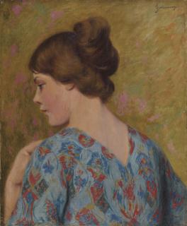 Federico Zandomeneghi - Profil De Jeune Femme (La Modella)