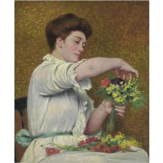 Federico Zandomeneghi - Signora Che Dispone I Fiori