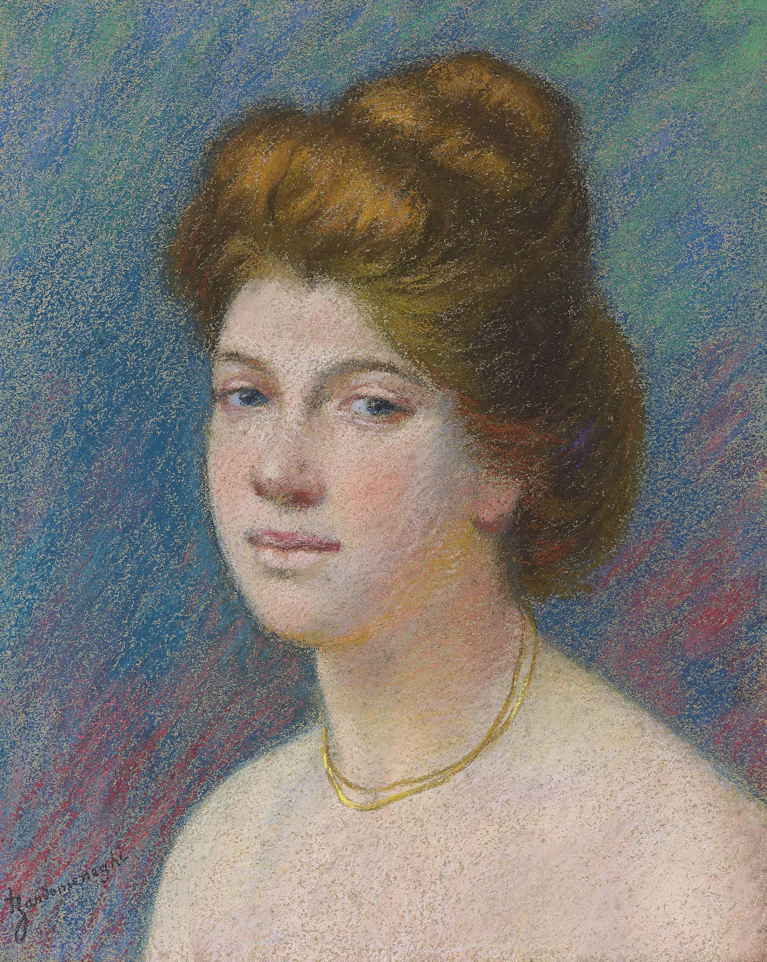 Federico Zandomeneghi - Tête de Femme