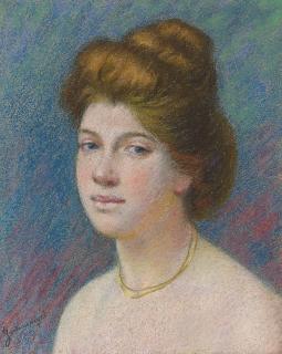 Federico Zandomeneghi - Tête de Femme