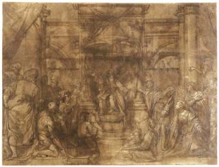 Federico Zuccaro - La conversion de Marie Madeleine