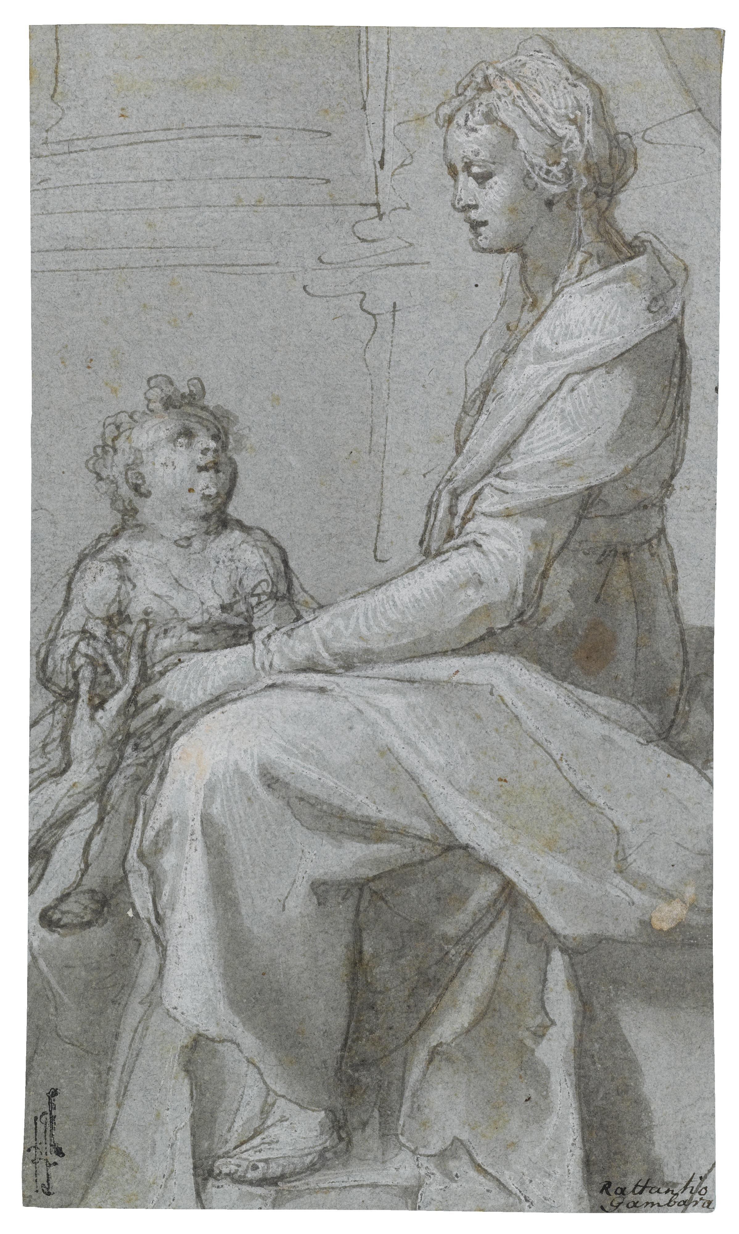 Federico Zuccaro - Madonna And Child