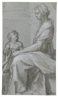Federico Zuccaro - Madonna And Child
