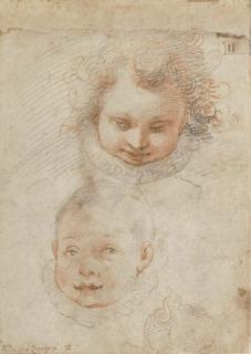 Federico Zuccaro - The heads of two boys