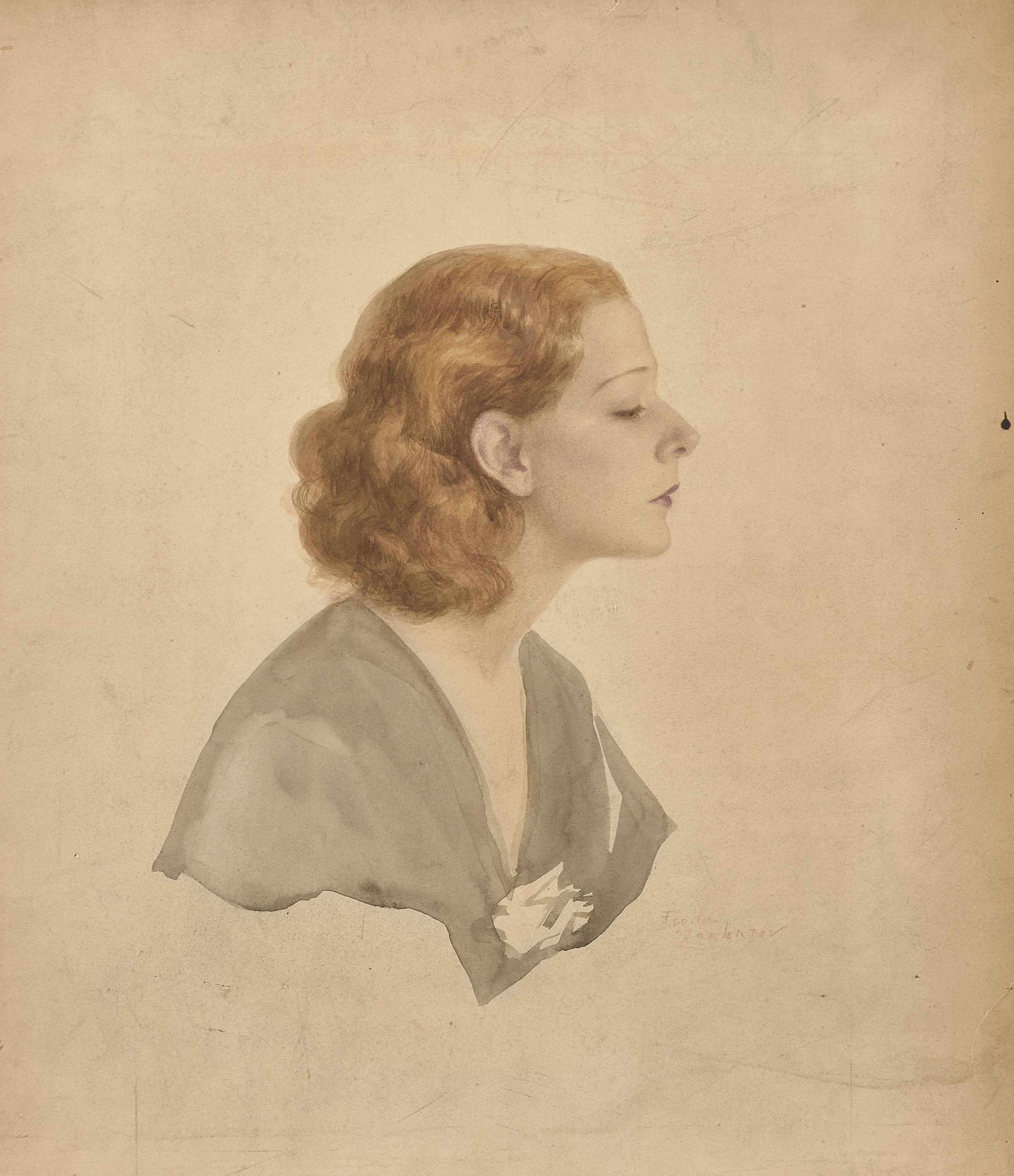 Fedor Ivanovich Zakharov - Three female portraits