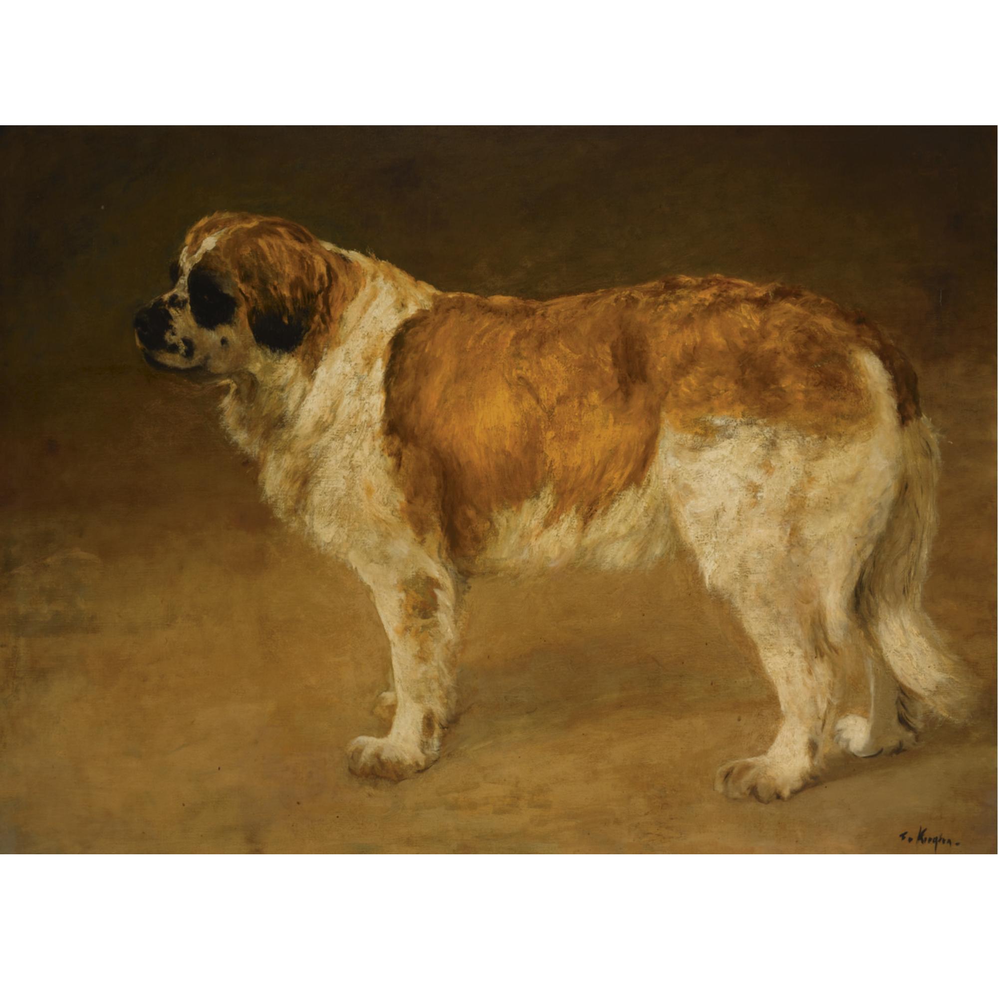 Fedor van Kregten - A Saint Bernard\'S Dog
