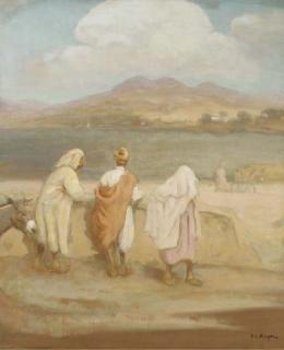 Fedor Van Kregten - Overlooking the bay in Tanger/Casablanca