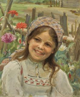 Fedot Vasilievich Sychkov - Young Girl