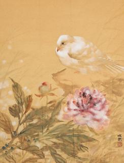 Fei Chengwu - Peony and Dove