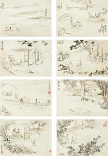 Fei Danxu - Figural Scenes
