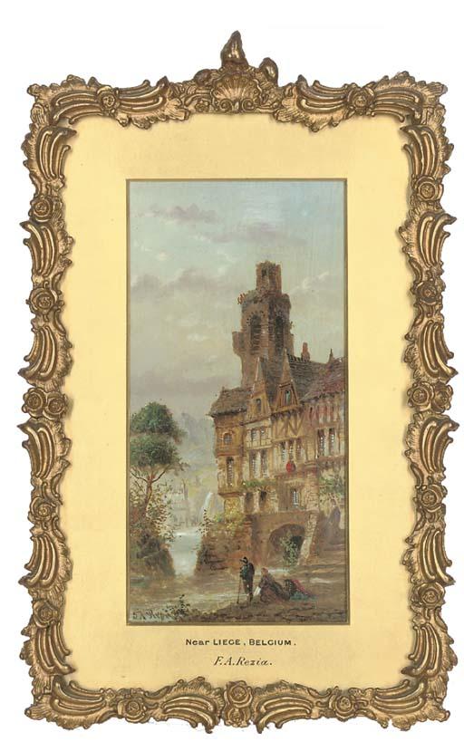 Felice Auguste Rezia - Lille, France; and Near Leige, Belgium