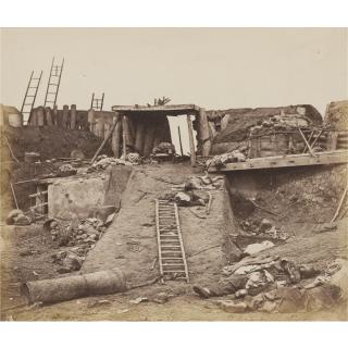 Felice Beato - Interior Of Angle Of North Taku Fort, 21St August 1860