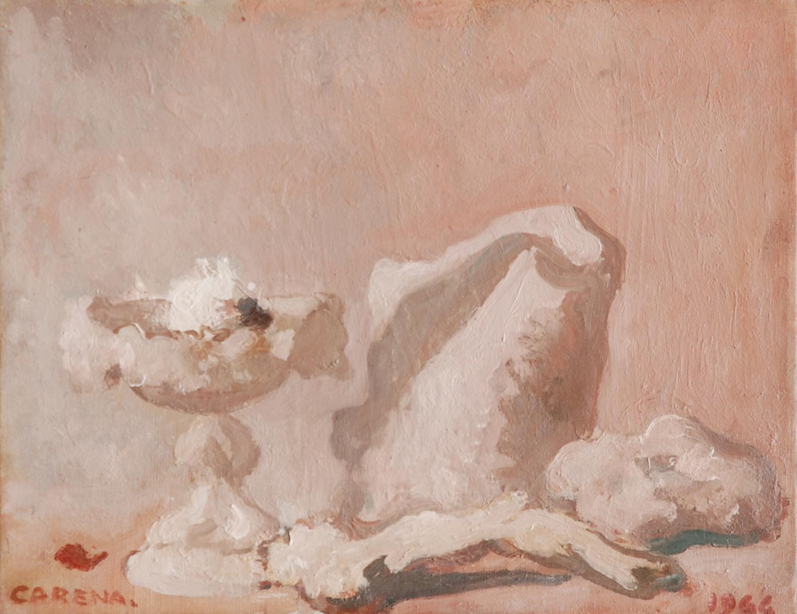 Felice Carena - Natura morta con conchiglie