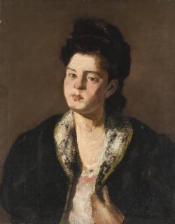 Felice Carena - Ritratto femminile