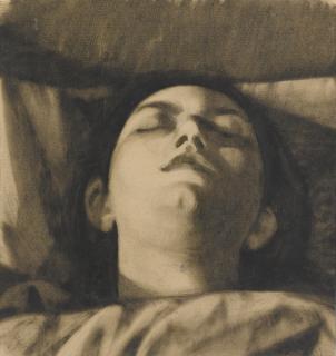 Felice Casorati - Dormientedry
