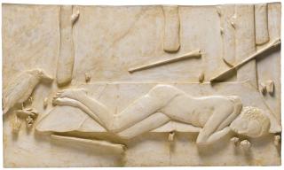 Felice Casorati - La Dormientechalk. Executed In 1924