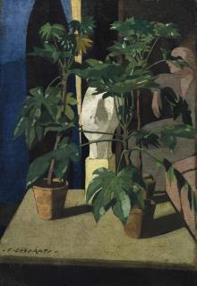 Felice Casorati - Le piantine