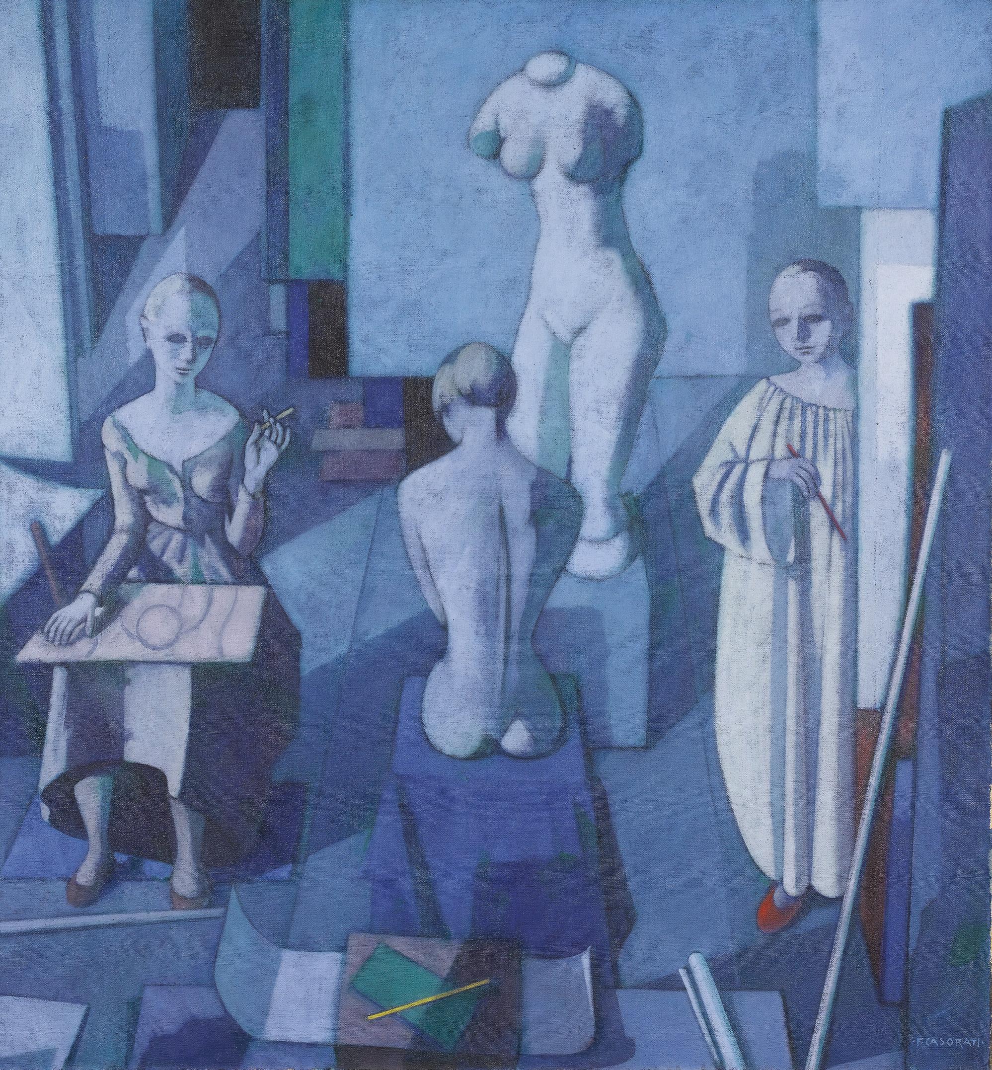 Felice Casorati - Lo studio