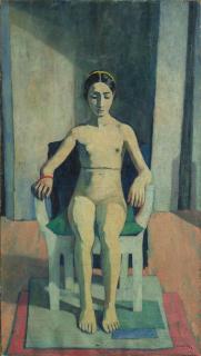 Felice Casorati - Ragazza Nuda